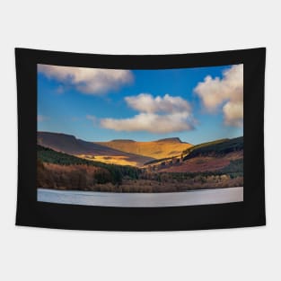 Corn Du and Pen y Fan from Pentwyn Reservoir Tapestry