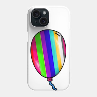 Pride Colors of the Rainbow Balloon - Colorful Phone Case