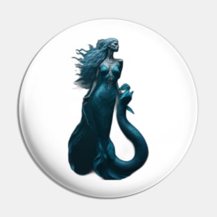 All Hallows Eve Mermaid Pin