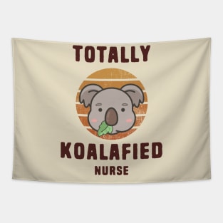 Koalafied Nurse - Koala Puns Tapestry