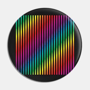 Rainbow Gradient Stripe (wide) Pin