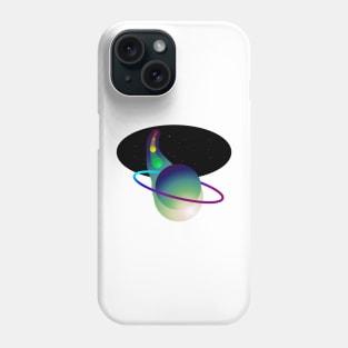 Pop out pocket Wormhole Universe Phone Case