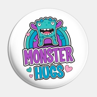 Monster Hugs! Pin