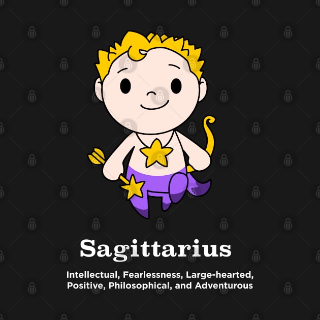 Sagittarius Horoscope Anime Zodiac Sign November December Birthday by TheBeardComic