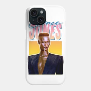 Grace Jones  80s Aesthetic Design Phone Case