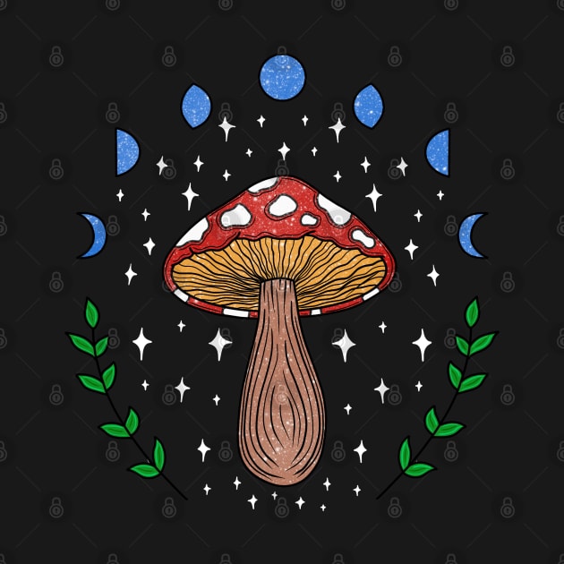 Celestial Mushroom w/ no back by Ur Local Hippie