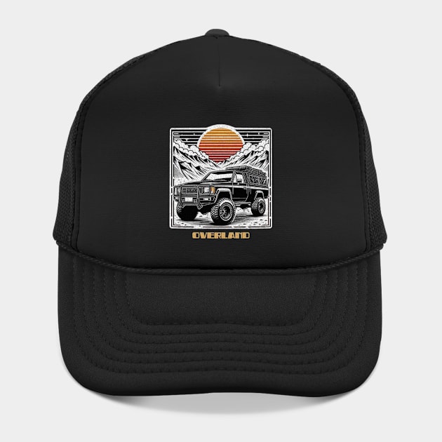 Retro overland Toyota