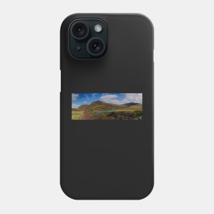 Panorama of Glen Shee in Perthshire, Scotland Phone Case