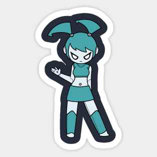 Jenny Wakeman (XJ-9) Sticker for Sale by blazinartist4