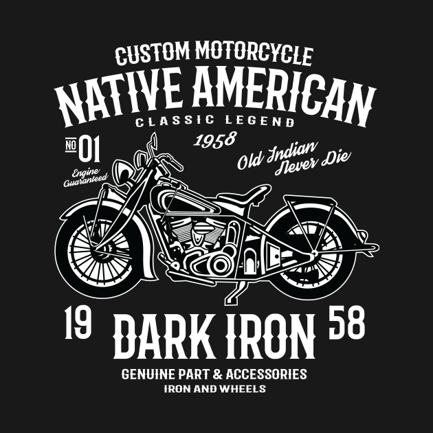 Dark Iron Motorcycle by RaptureMerch