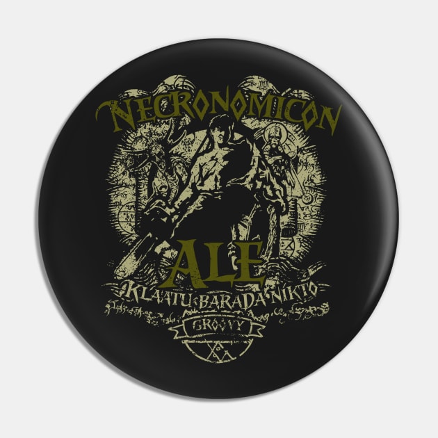 Necronomicon Ale Pin by Sanxion