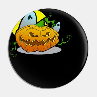 Haunted Pumpkin Pin