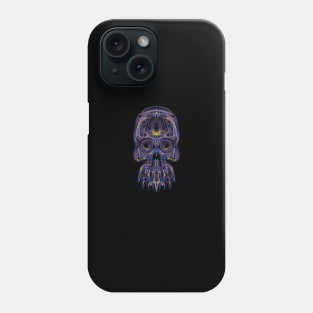 Electroluminated Skull - Regal Phone Case