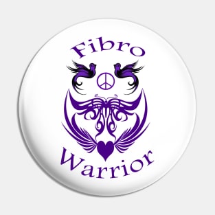 Fibro Warrior Pin