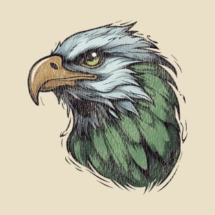 Eagles Head Vintage T-Shirt