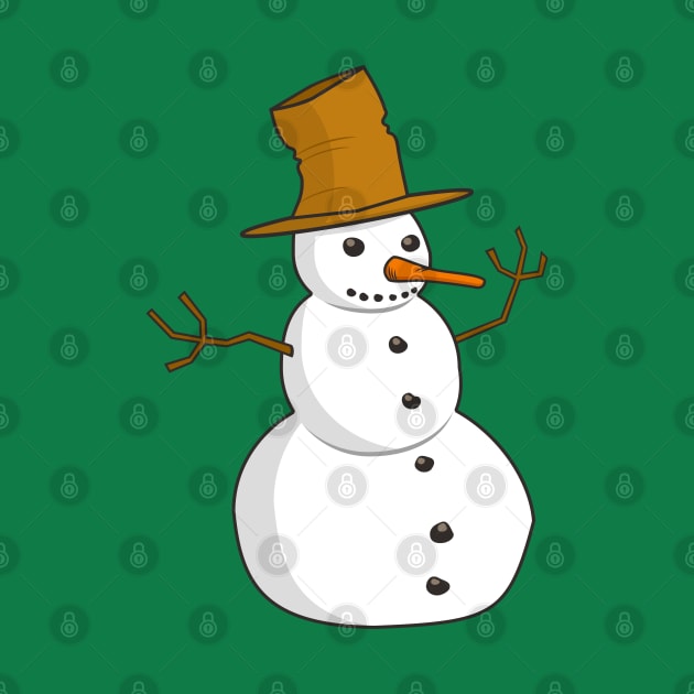 Snowman - Merry Christmas by Pop Cult Store