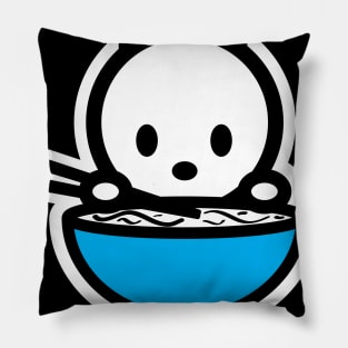 Bunny Rabbit Send Noods Food Noodles Pho Ramen Funny Animal Pillow