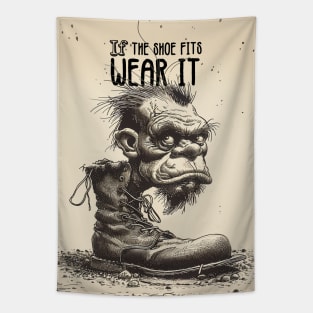 The Troll: If the Shoe Fits, Wear It Tapestry