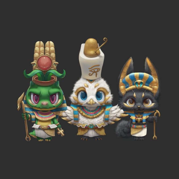 Egyptian Trio by silverfox5213