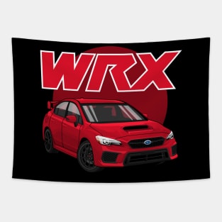 wrx red Tapestry