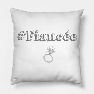 hashtag fiancee Pillow