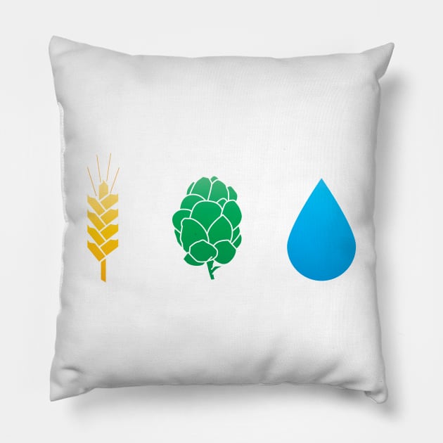 The Basic Ingredients of Beer Pillow by mikewirth