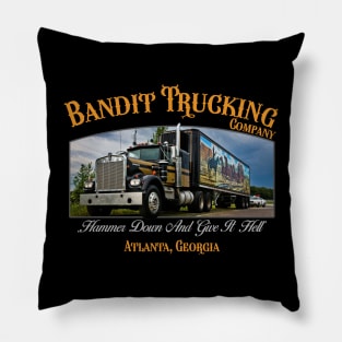 Bandit Trucking Company Pillow