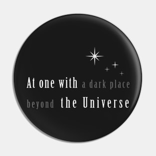 At One With The Universe Pin