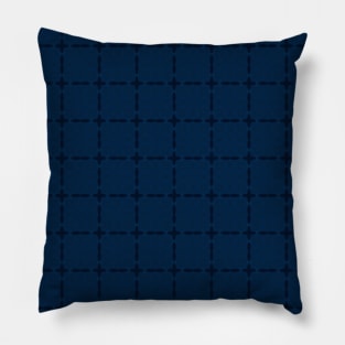 Black Dotted Lines Pillow