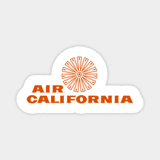 Air California - Orange County 1980 Magnet