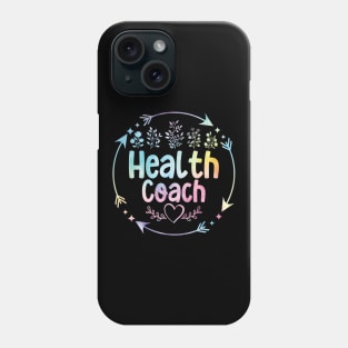 Health Coach cute floral watercolor Phone Case