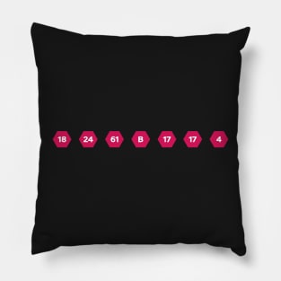 Running Man Uplink Code Pillow