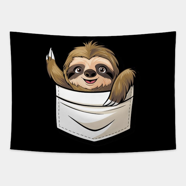 Sloth in a Pocket Tapestry by Dylante