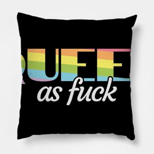 Gay lgbtq trans queer pride Parade rainbow gift Pillow