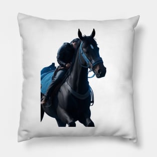 Bronc Rider Pillow