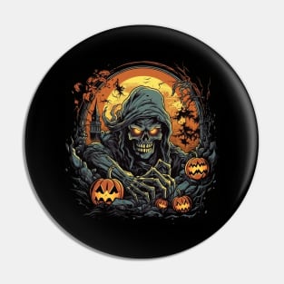 demon possessed during halloween Pin