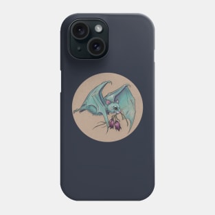 Little Blue Bat bearing Gifts Phone Case