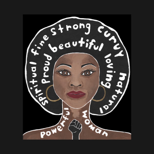 BLACK Women Empowerment - Empowered Women Quotes by SartorisArt1