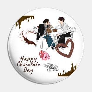 My Demon Chocolate Day Special Pin