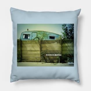 In every dream home a heartache... Pillow