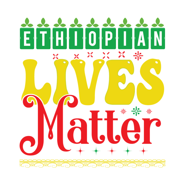 Ethiopian Lives Matter by AfroCrafts