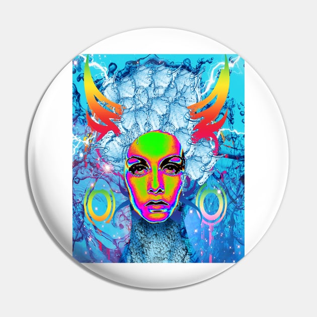 Amphitrite Pin by icarusismartdesigns