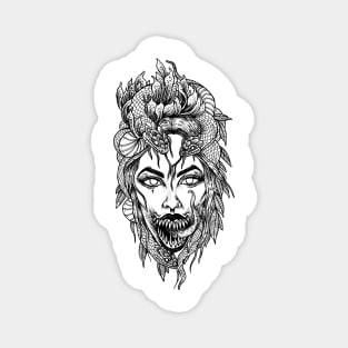 Medusa Head Magnet