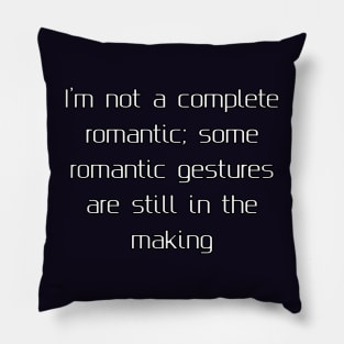 Funny valentines joke Pillow