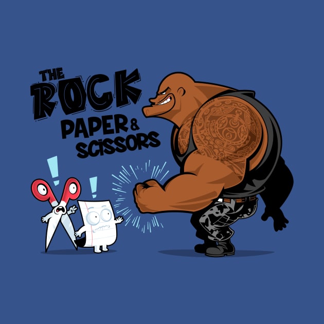 THE ROCK, paper, scissors by JayHai