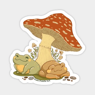 Mushroom Friends Magnet