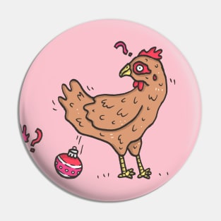 Christmas Egg Pin