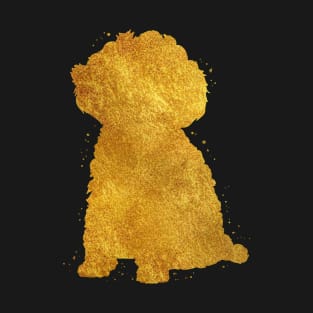 Toy Poodle golden art T-Shirt