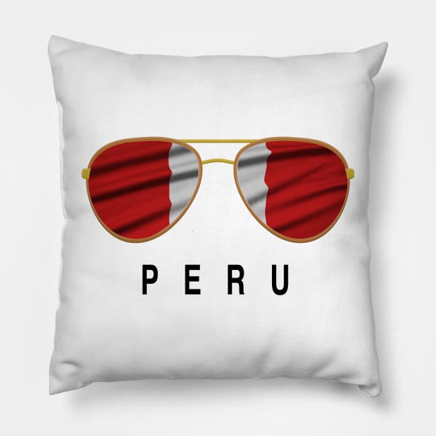 Peru Sunglasses Pillow by JayD World