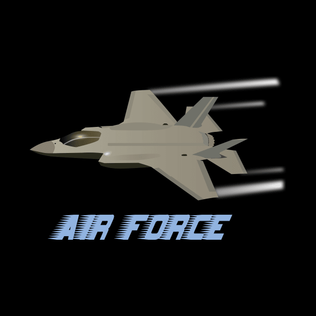 Air Force F35 Jet Fighter by NorseTech